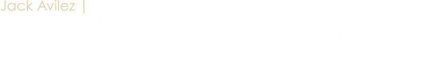 Jack Avilez | Bartender – Di Bruwry Inspirational – Jack Avilez recently finished his course in hospitality managemen...