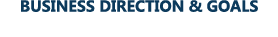 business direction & goals