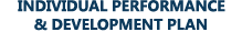 Individual Performance & Development Plan