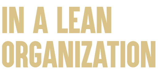 in a Lean Organization