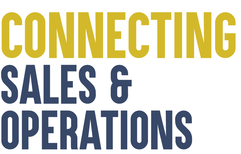 Connecting sales & operations