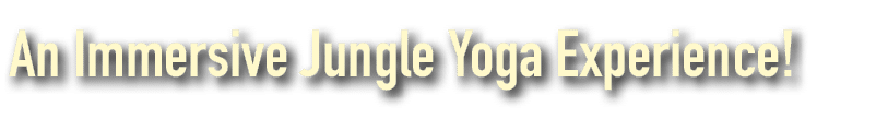 An Immersive Jungle Yoga Experience!
