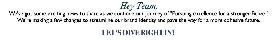 Hey Team, We've got some exciting news to share as we continue our journey of \“Pursuing excellence for a stronger Be...