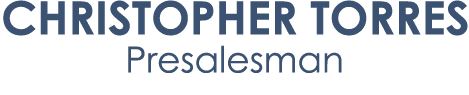 Christopher Torres Presalesman