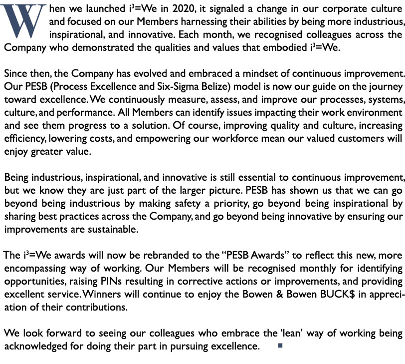 When we launched i3=We in 2020, it signaled a change in our corporate culture and focused on our Members harnessing t...