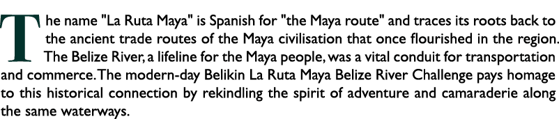 The name \“La Ruta Maya\" is Spanish for \"the Maya route\" and traces its roots back to the ancient trade routes of ...