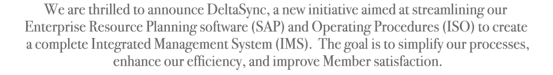 We are thrilled to announce DeltaSync, a new initiative aimed at streamlining our Enterprise Resource Planning softwa...