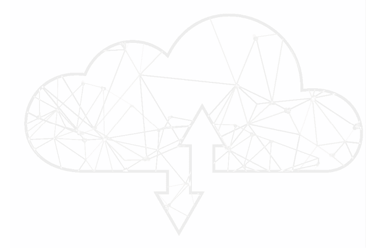 cloud computing polygonal wireframe technology concept background