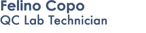Felino Copo QC Lab Technician