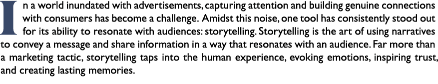 In a world inundated with advertisements, capturing attention and building genuine connections with consumers has bec...