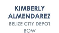 Kimberly Almendarez Belize CIty Depot Bow