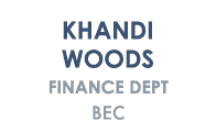 Khandi Woods Finance Dept BEC