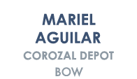 Mariel Aguilar Corozal Depot Bow