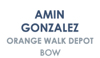 Amin Gonzalez Orange Walk Depot Bow