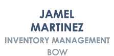 Jamel Martinez Inventory Management Bow