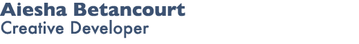 Aiesha Betancourt Creative Developer