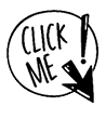 A black and white image of a click me button. AI generated content