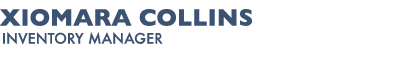 Xiomara Collins Inventory Manager