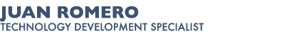Juan Romero Technology Development Specialist