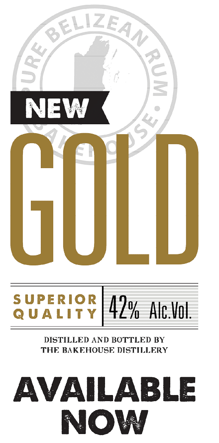 A bottle of Kayn Gold rum. Description generated by AI